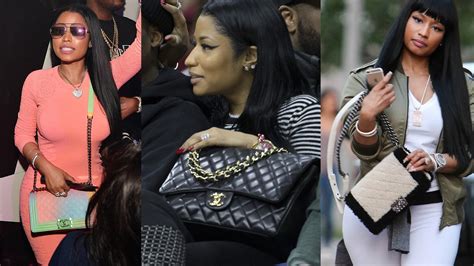 nicki minaj chanel purse|A Comprehensive Look at Nicki Minaj's Designer Bag Collection.